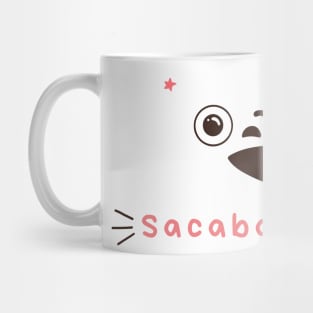 Smiling Sacabambaspis Fish Face Cute Kawaii Mug